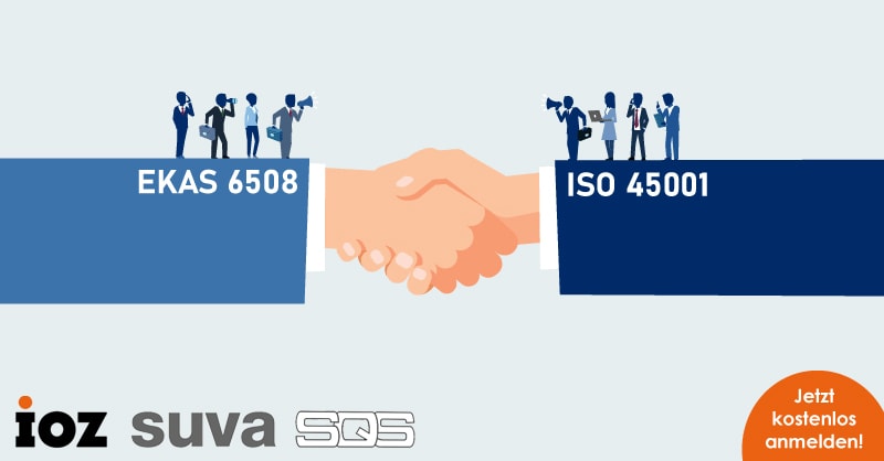 IOZ Community September 2020: Arbeitssicherheit mit EKAS 6508 und ISO 45001