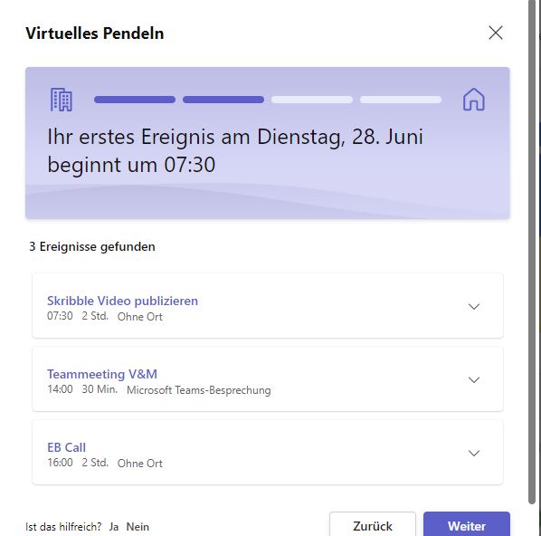 virtuelles pendenln 3