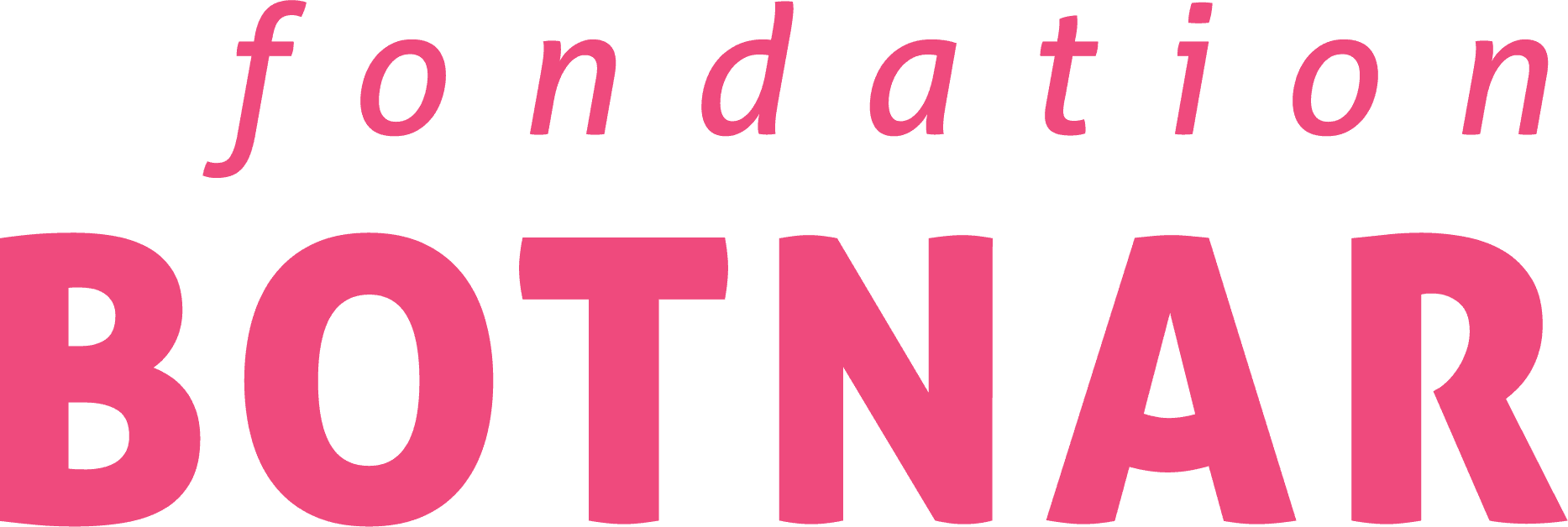 logo fondation botnar pink