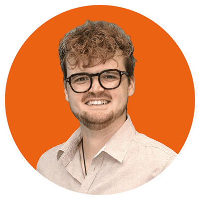 portrait flavio orange rund neu