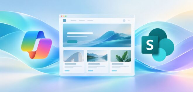 mit copilot zu modernen sharepoint html pages hintergrundbild blog